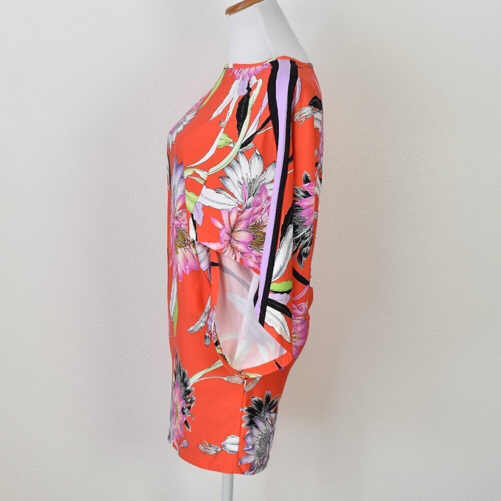 Trina Turk Shangri La Floral Tunic Swim Cover-Up - XS - Picture 5 of 9